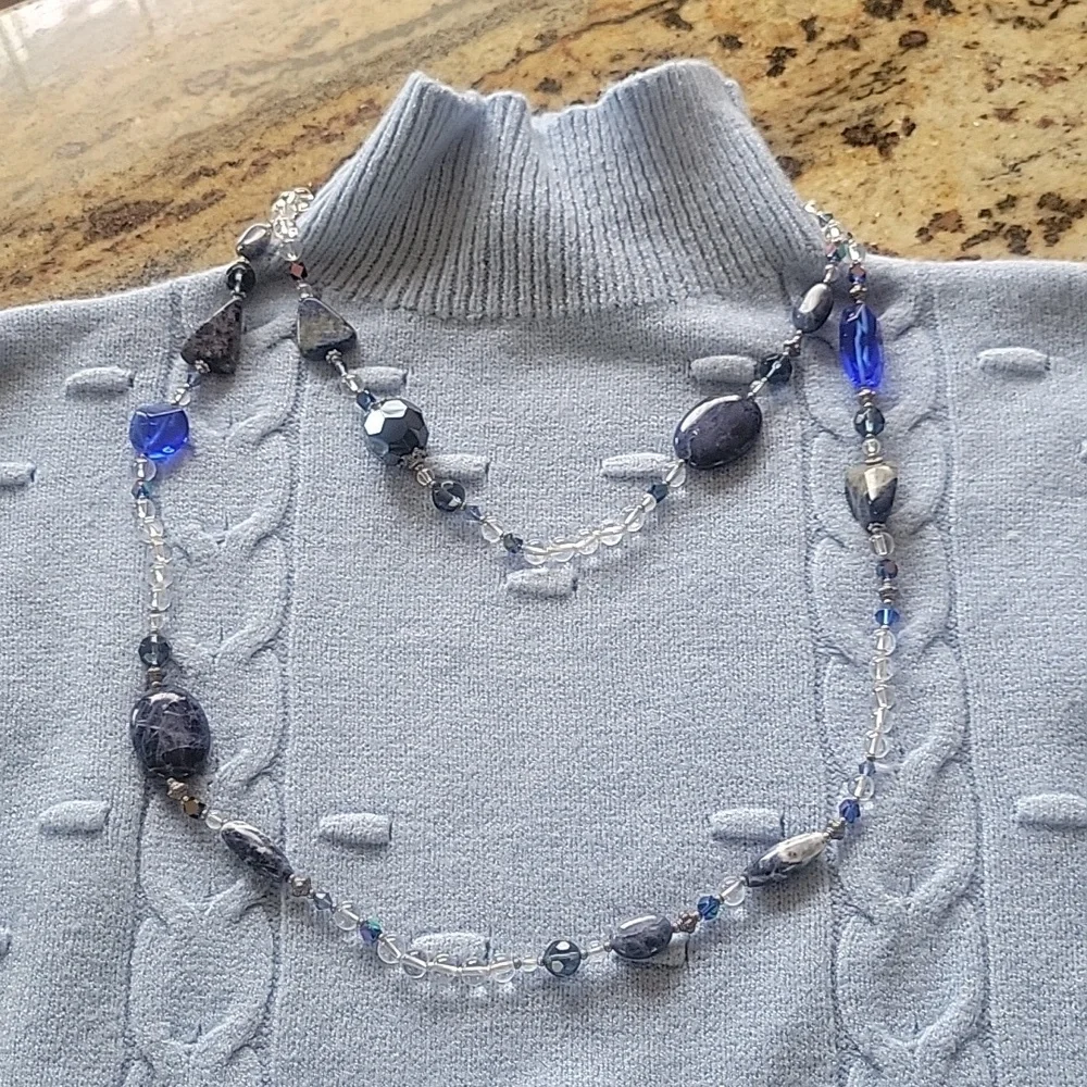Custom jewelry long necklace - Picture 6 of 10